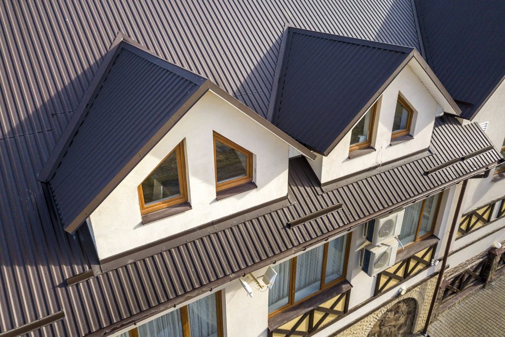 Pre-painted steel roof tiles